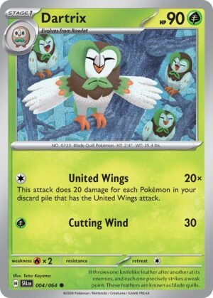 Dartrix - 004 (Reverse Holo)