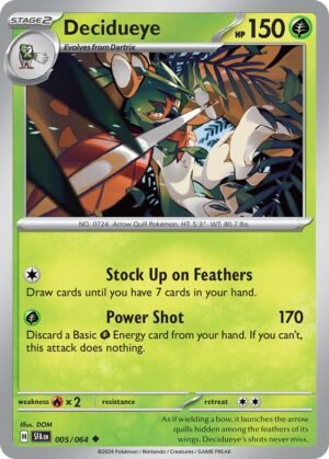 Decidueye - 005 (Reverse Holo)